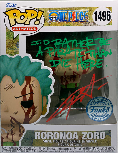 POP Vinyl - One Piece - Roronoa Zoro (1496) - Christopher Sabat