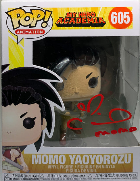 POP Vinyl - My Hero Academia - Momo Yaoyorozu (605) - Colleen Clinkenbeard