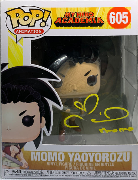 POP Vinyl - My Hero Academia - Momo Yaoyorozu (605) - Colleen Clinkenbeard