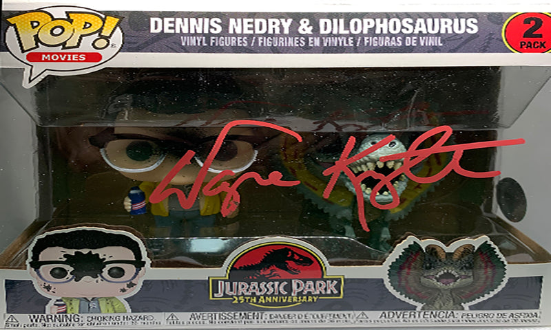 POP Vinyl - Jurassic Park 25th - Dennis Nedry & Dilophosaurus (2 pack) - Wayne Knight