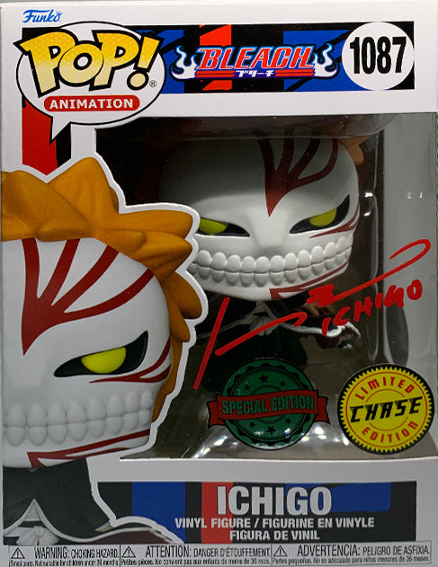 POP Vinyl - Bleach - Ichigo (CHASE) (1087) - Johnny Yong Bosch