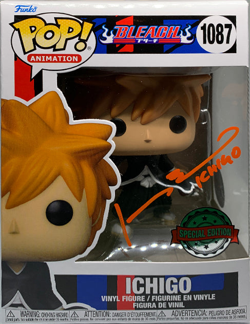 POP Vinyl - Bleach - Ichigo (1087) - Johnny Yong Bosch