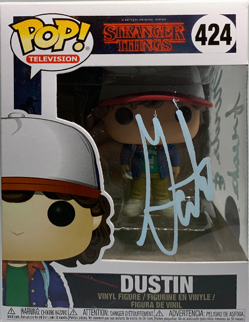 POP Vinyl - Stranger Things - Dustin (424) - Gaten Matarazzo