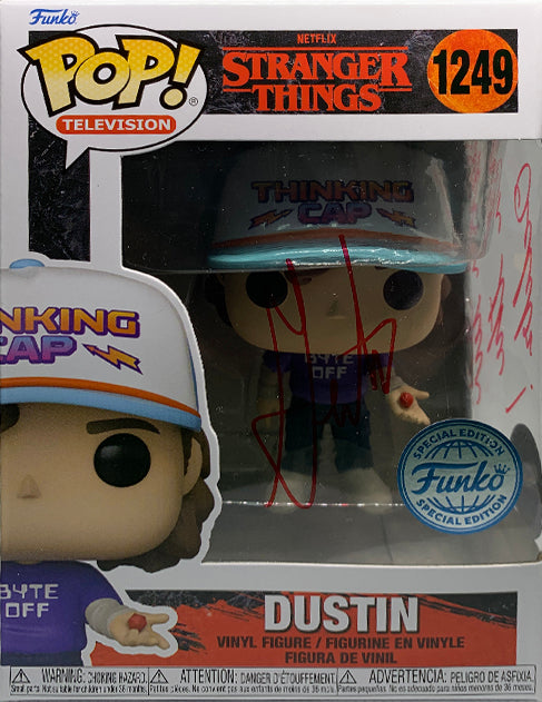 POP Vinyl - Stranger Things - Dustin (1249) - Gaten Matarazzo