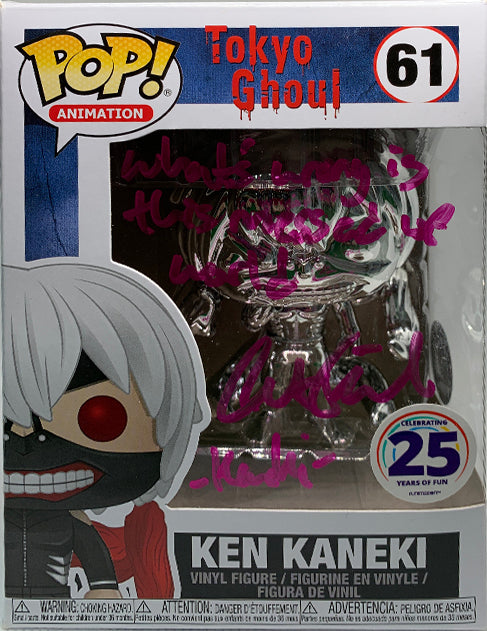 POP Vinyl - Tokyo Ghoul - Ken Kaneki (Metallic) (61) - Austin Tindle