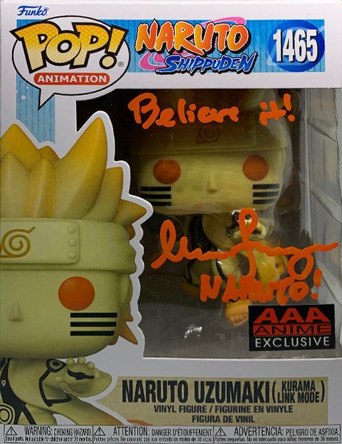 POP Vinyl - Naruto Shippuden - Naruto Uzumaki (Kurama Link Mode) (1465) - Maile Flanagan