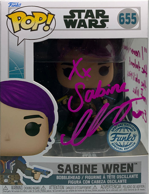 POP Vinyl - Star Wars - Sabine Wren (655) - Natasha Liu Bordizzo