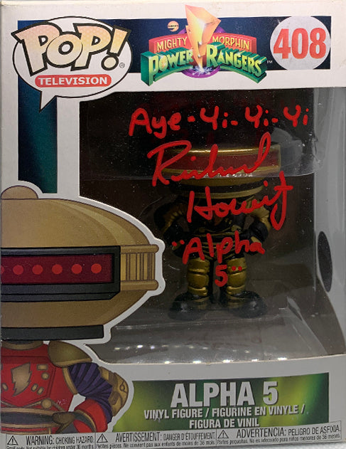 POP Vinyl - Mighty Morphin Power Rangers - Alpha 5 (408) - Richard Steven Horvitz