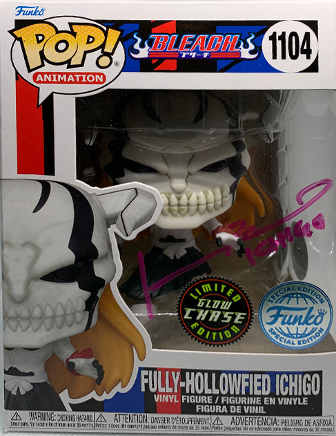 POP Vinyl - Bleach - Fully-Hollowed Ichigo (GITD CHASE) (1104) - Johnny Yong Bosch