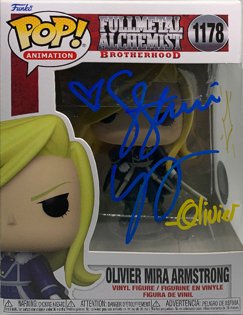 POP Vinyl - FullMetal Alchemist Brotherhood - Olivier Mira Armstrong (1178) - Stephanie Young