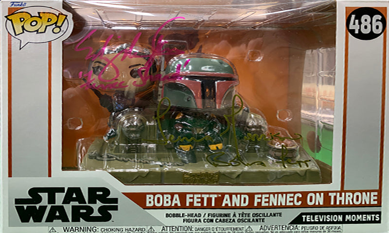 POP Vinyl - Star Wars - Boba Fett and Fennec Shand on Throne (486) - Ming-Na Wen