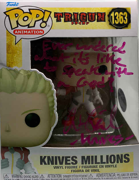 POP Vinyl - Trigun - Knives Millions (1363) - Austin Tindle