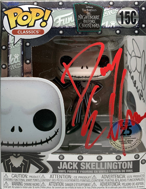 POP Vinyl - Nightmare Before Christmas - Jack Skellington (15C) - Chris Sarandon & Danny Elfman