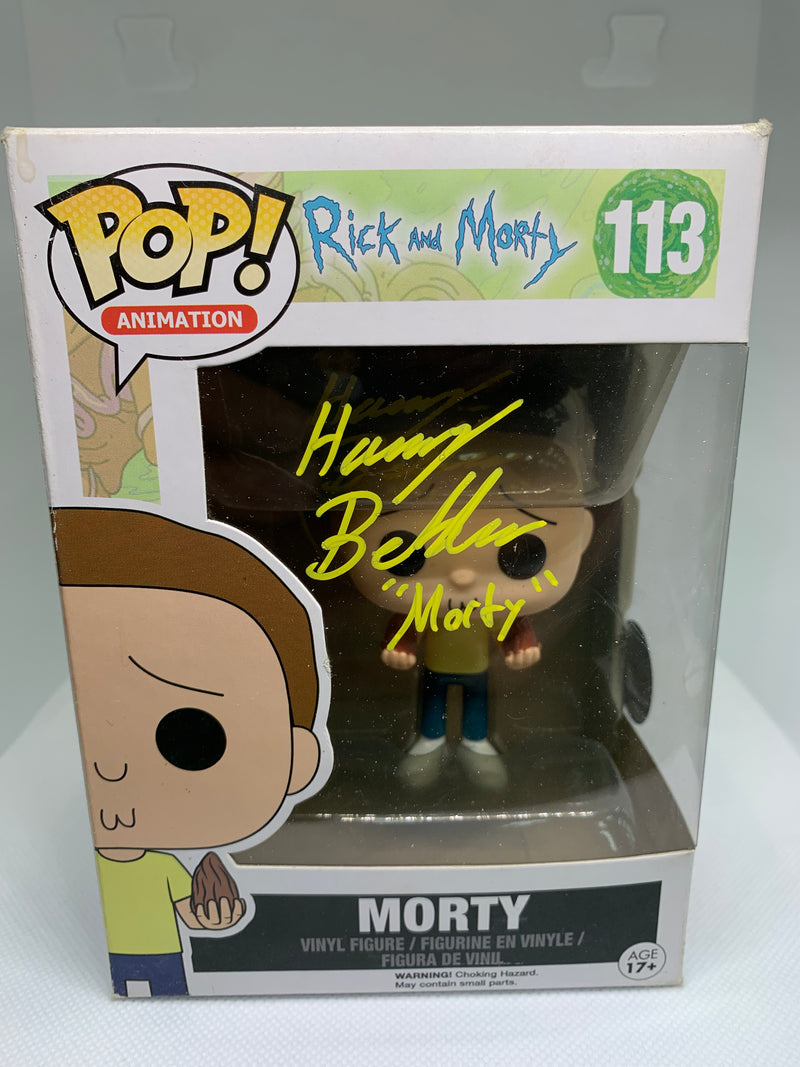 POP Vinyl - Rick and Morty - Morty (113)  - Harry Belden