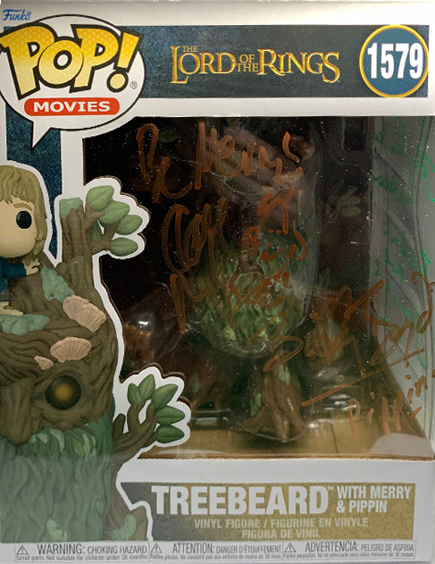 Pop Vinyl - Lord of the Rings - Treebeard with Merry & Pippin (1579) - Billy Boyd, Dominic Monaghan & John Rhys-Davies