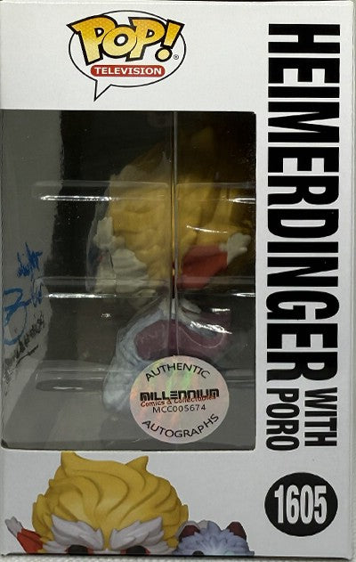 POP Vinyl - Arcane - Heimerdinger with Poro (1605) POP - Mick Wingert