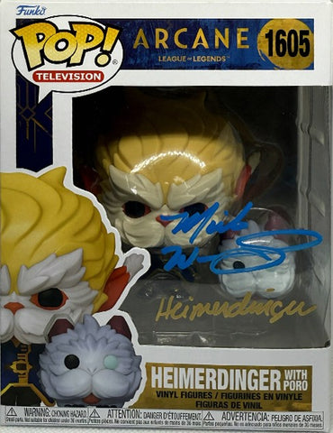 POP Vinyl - Arcane - Heimerdinger with Poro (1605) POP - Mick Wingert
