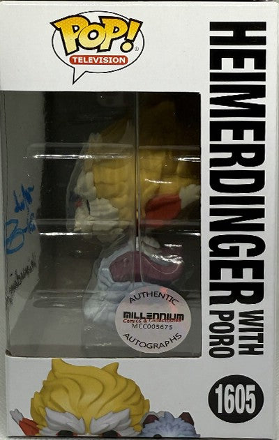 POP Vinyl - Arcane - Heimerdinger with Poro (1605) POP - Mick Wingert