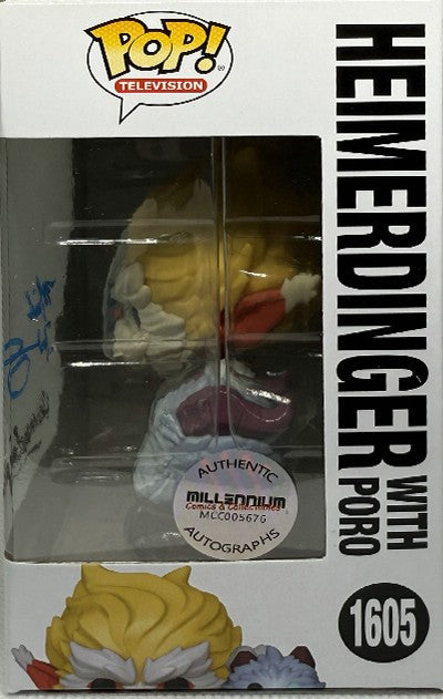 POP Vinyl - Arcane - Heimerdinger with Poro (1605) POP - Mick Wingert