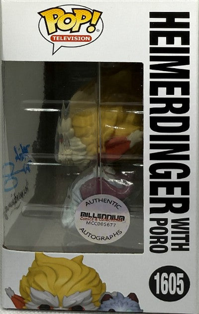 POP Vinyl - Arcane - Heimerdinger with Poro (1605) POP - Mick Wingert