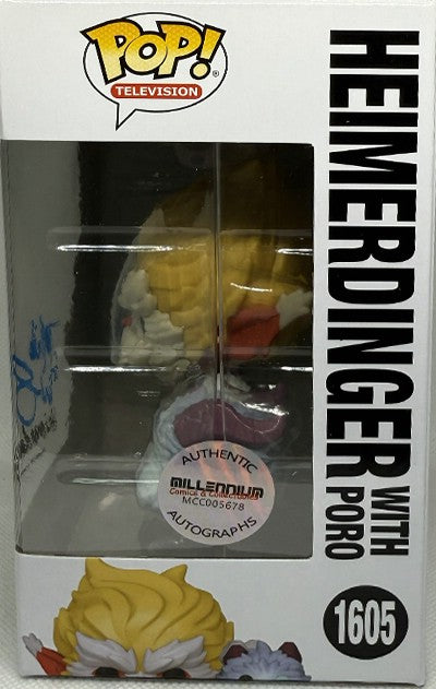 POP Vinyl - Arcane - Heimerdinger with Poro (1605) POP - Mick Wingert