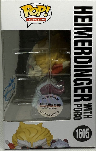 POP Vinyl - Arcane - Heimerdinger with Poro (1605) POP - Mick Wingert