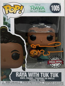 POP Vinyl - Raya and the Last Dragon - Raya with Tuk Tuk (1005) POP - Alan Tudyk