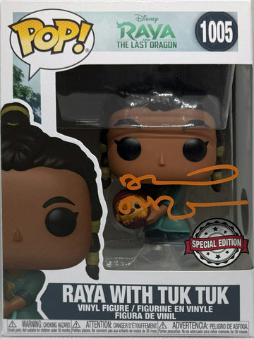 POP Vinyl - Raya and the Last Dragon - Raya with Tuk Tuk (1005) POP - Alan Tudyk