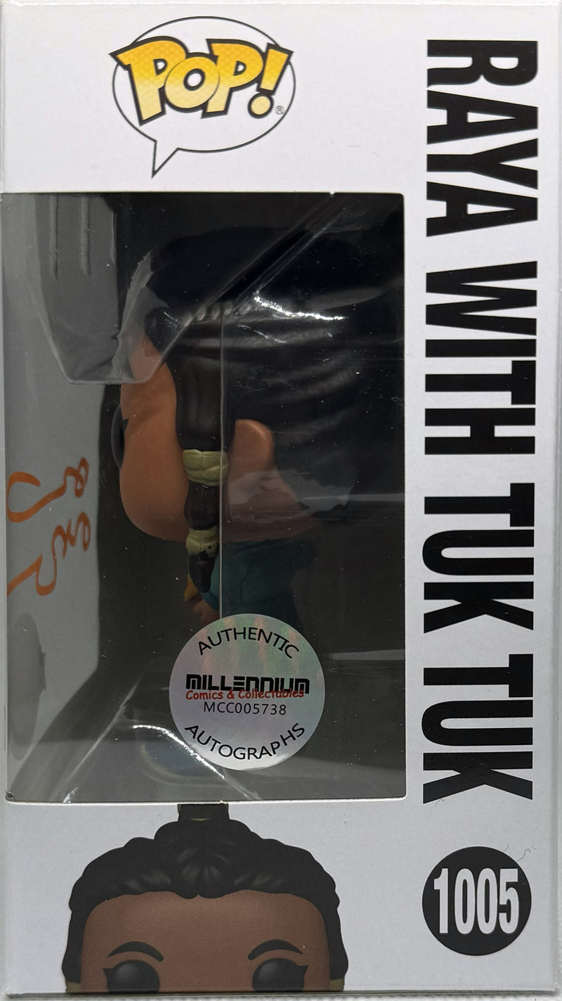 POP Vinyl - Raya and the Last Dragon - Raya with Tuk Tuk (1005) POP - Alan Tudyk