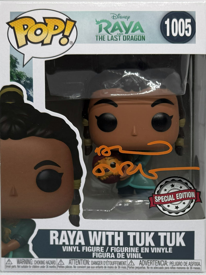 POP Vinyl - Raya and the Last Dragon - Raya with Tuk Tuk (1005) POP - Alan Tudyk
