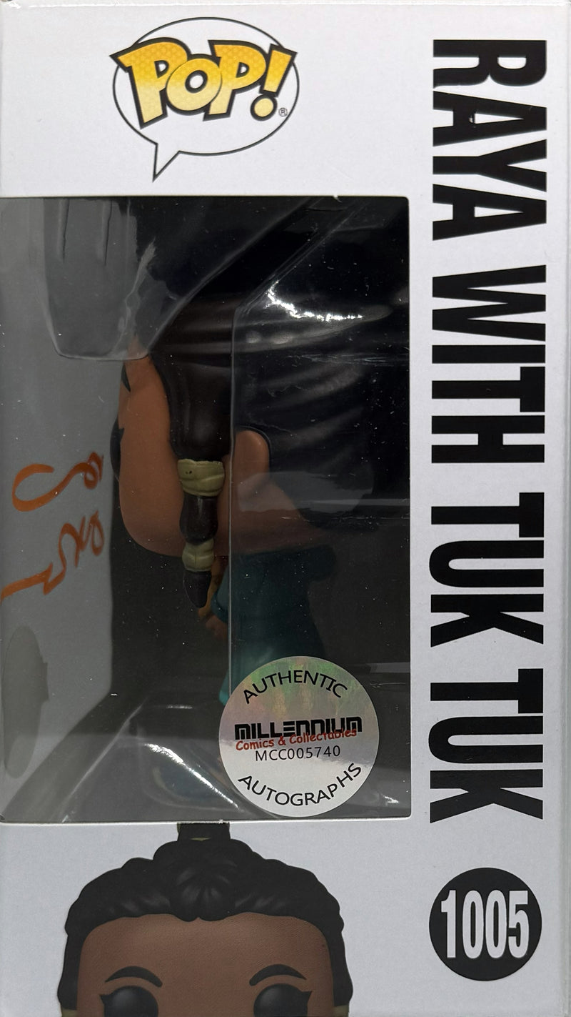 POP Vinyl - Raya and the Last Dragon - Raya with Tuk Tuk (1005) POP - Alan Tudyk