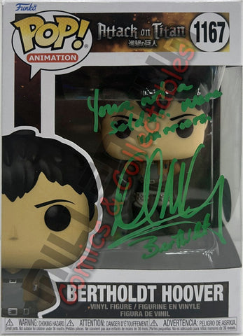 POP Vinyl - Attack On Titan - Bertholdt Hoover (1167) - David Matranga
