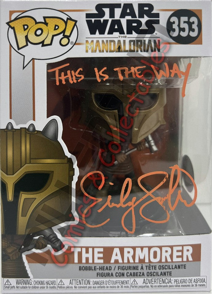 POP Vinyl - Star Wars Mandalorian - The Armorer - (353) - Emily Swallow