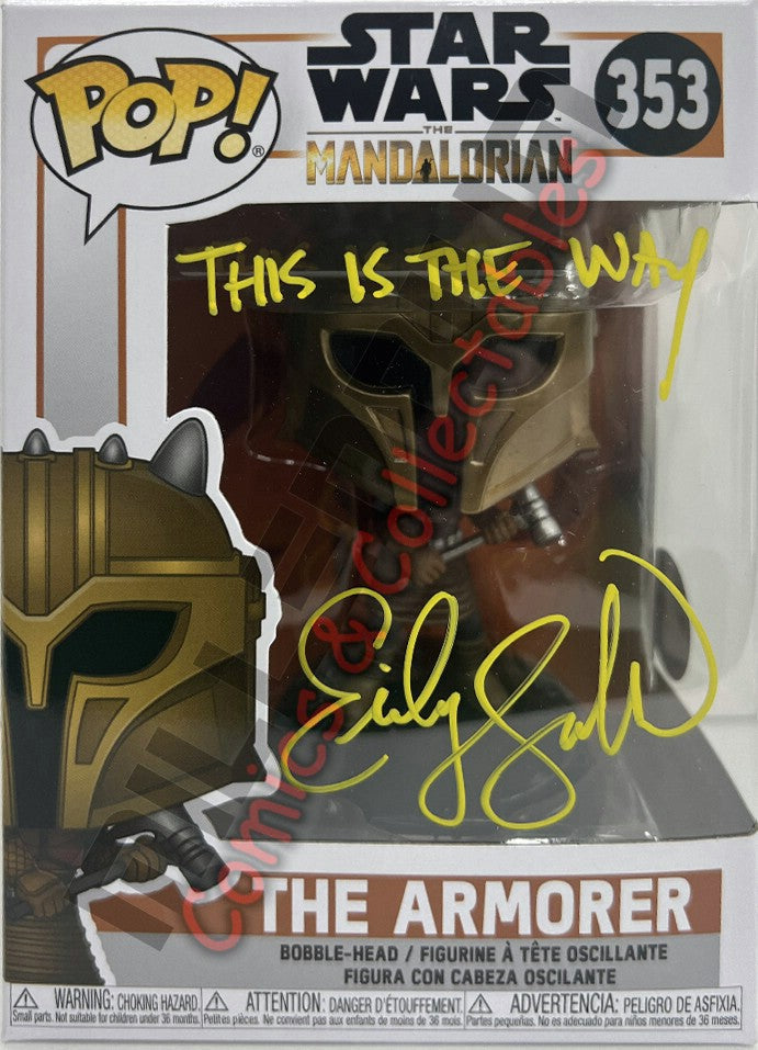 POP Vinyl - Star Wars Mandalorian - The Armorer - (353) - Emily Swallow