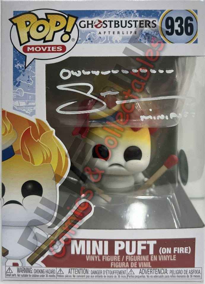 POP Vinyl - Ghostbusters Afterlife - Mini Puft On Fire (936) - Sarah Natochenny