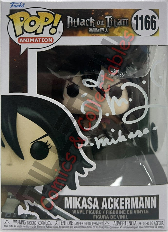 POP Vinyl - Attack On Titan - Mikasa Ackermann (1166) - Trina Nishimura