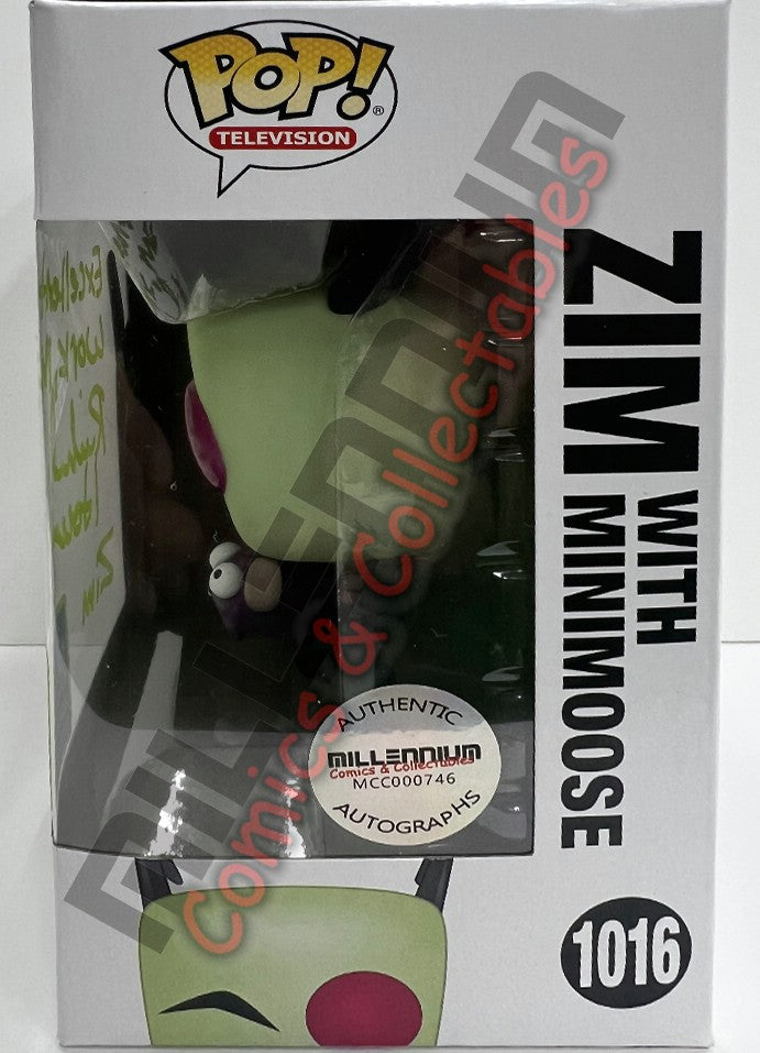 POP Vinyl - Invader Zim - Zim With Minimoose (1016) - Richard Horvitz