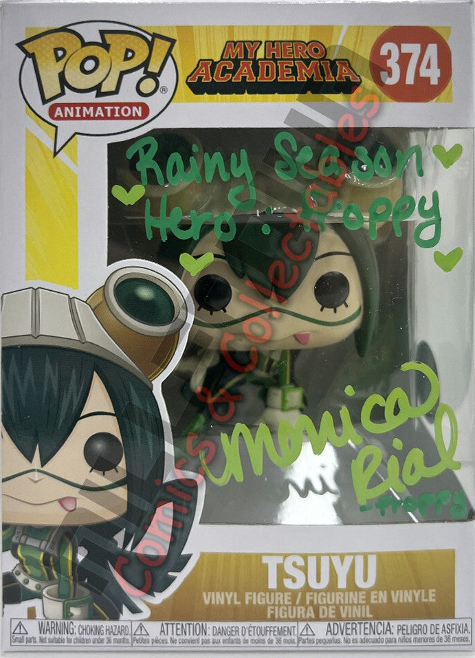 POP Vinyl - My Hero Academia - Tsuyu (374) - Monica Rial