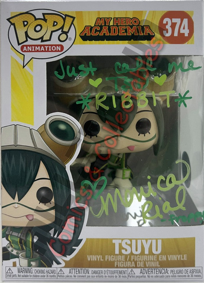 POP Vinyl - My Hero Academia - Tsuyu (374) - Monica Rial