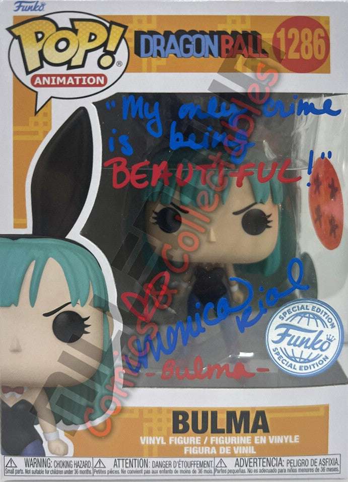 POP Vinyl - Dragonball - Bulma (1286) - Monica Rial