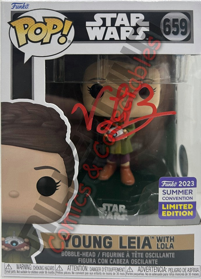 POP Vinyl - Star Wars - Young Leia With Lola (659) - Vivien Lyra Blair