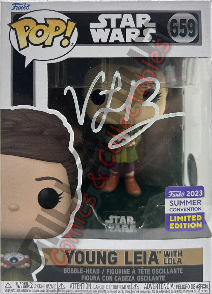 POP Vinyl - Star Wars - Young Leia With Lola (659) - Vivien Lyra Blair