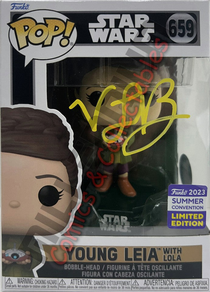 POP Vinyl - Star Wars - Young Leia With Lola (659) - Vivien Lyra Blair