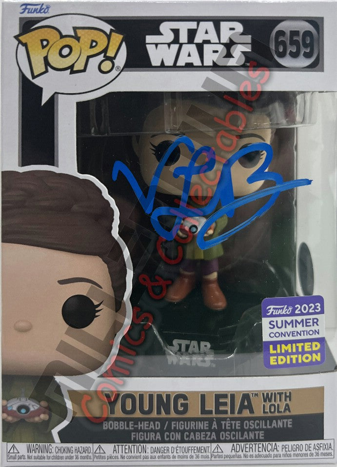 POP Vinyl - Star Wars - Young Leia With Lola (659) - Vivien Lyra Blair