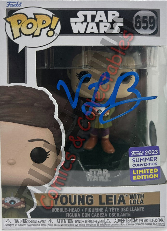 POP Vinyl - Star Wars - Young Leia With Lola (659) - Vivien Lyra Blair