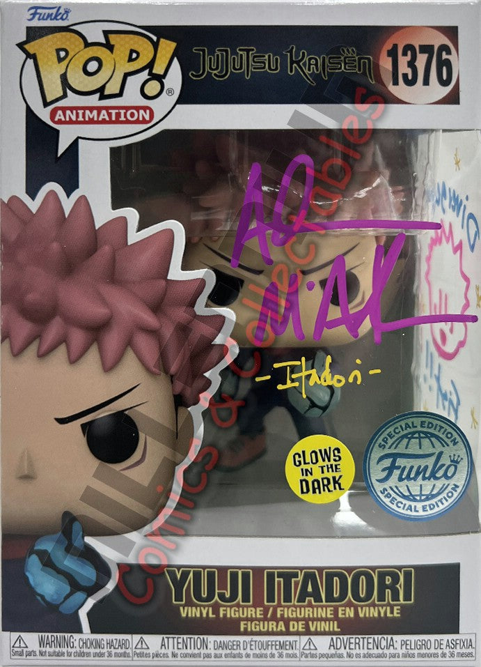 POP Vinyl - Jujutsu Kaisen - Yuji Itadori (1376) - Adam McArthur