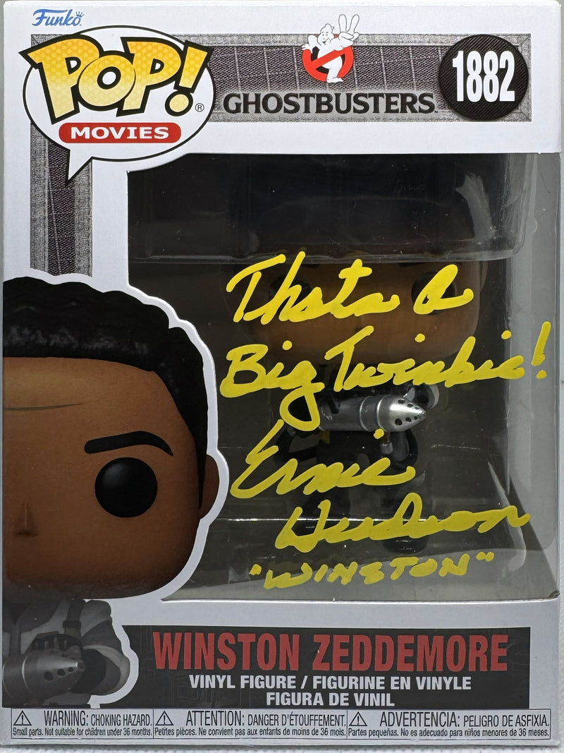 POP Vinyl - Ghostbusters - Winston Zeddemore - (1882) POP - Ernie Hudson