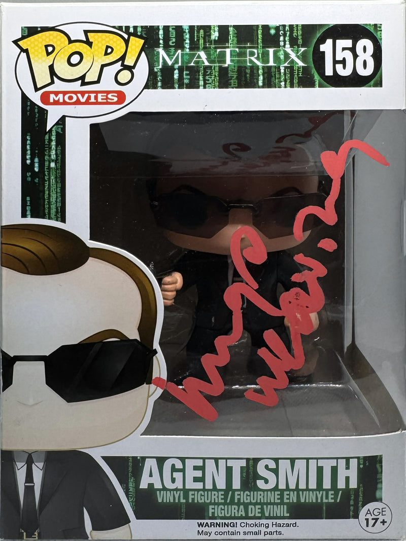 POP Vinyl - Matrix - Agent Smith - (158) POP - Hugo Weaving