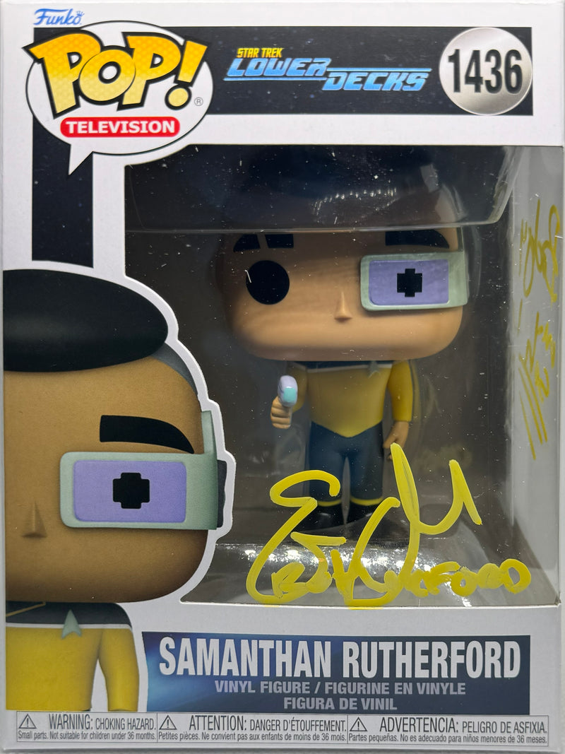 POP Vinyl - Star Trek Lower Decks - Samanthan Rutherford - (1436) POP - Eugene Cordero
