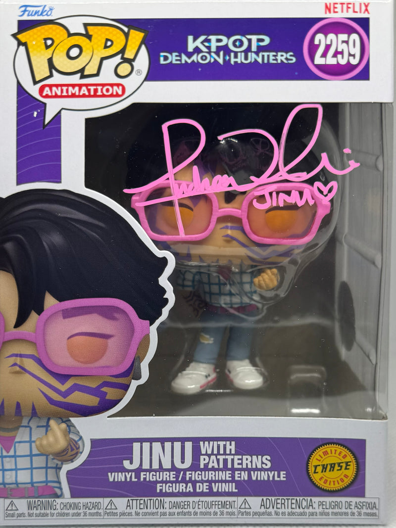 POP Vinyl - K-Pop Demon Hunters - Jinu with patterns (CHASE) - (2259) POP - Andrew Choi